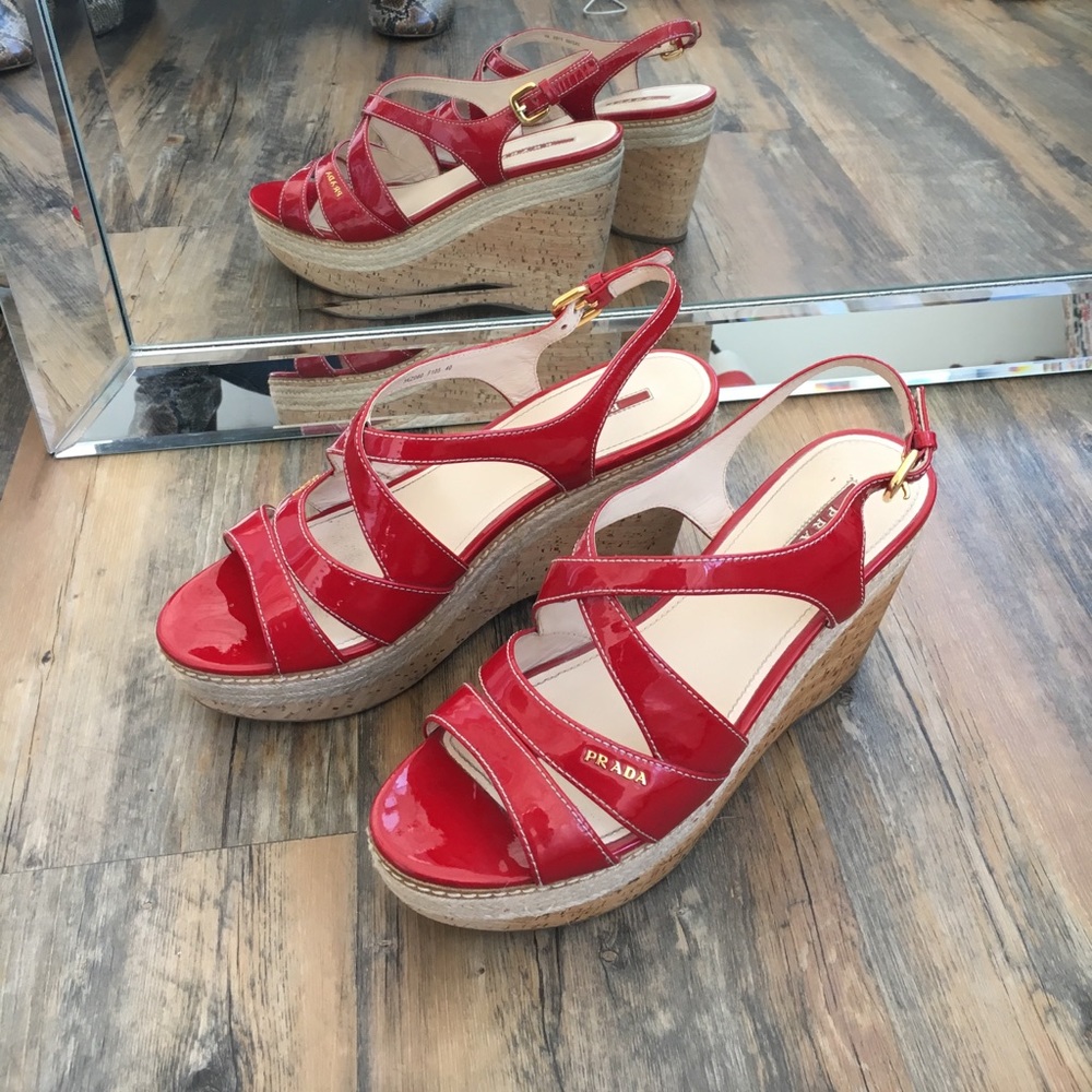 Prada Wedges